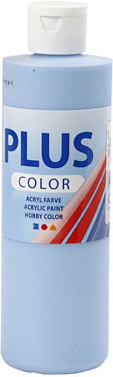 Plus Color acrylverf, sky blue, 250ml [HOB-39443]